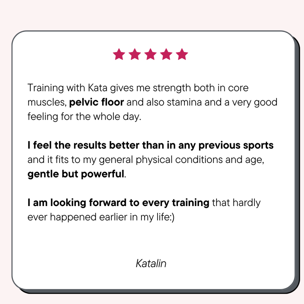 Our students' success stories - Low Pressure Fitness - hypopressive - shape your belly