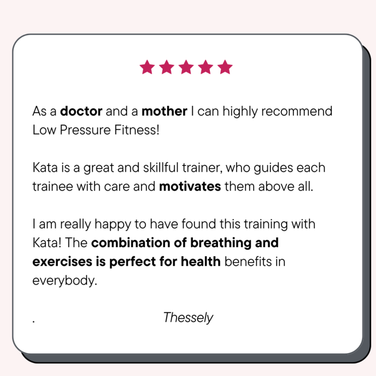Our students' success stories - Low Pressure Fitness - hypopressive - shape your belly