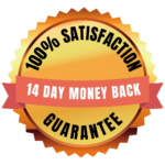 14-day money-back guarantee seal