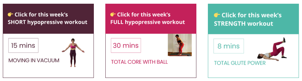 Core Confidence Essential membership - for 40+ women - hyporepssives and strength - pelvic floor, core and full body