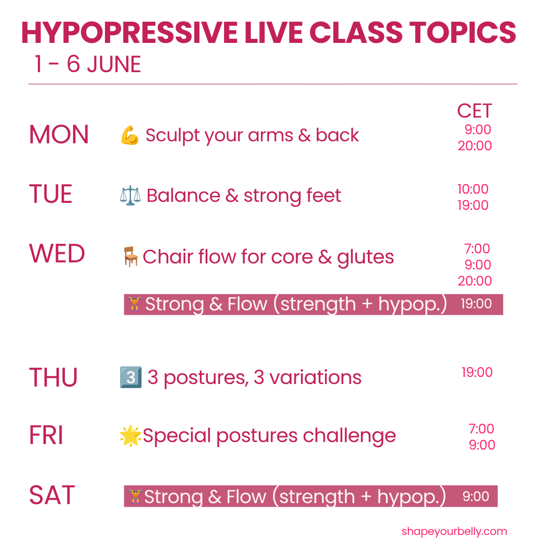 hypopressive and strength. For your 40+ body