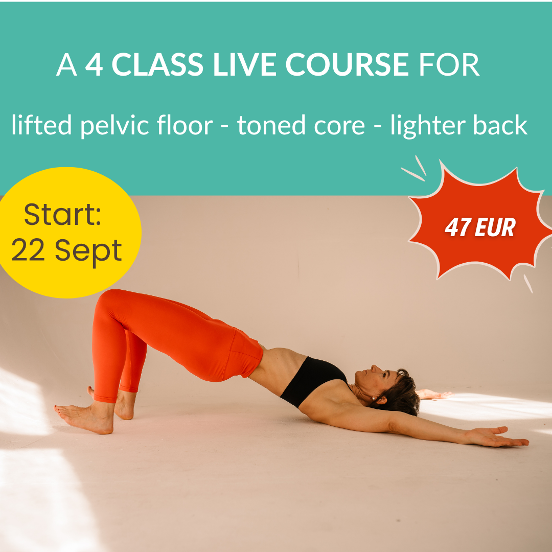 Empower your core LIVE course - beginner hyporpessive course or a lifted pelvic floor, toned core and less back pain