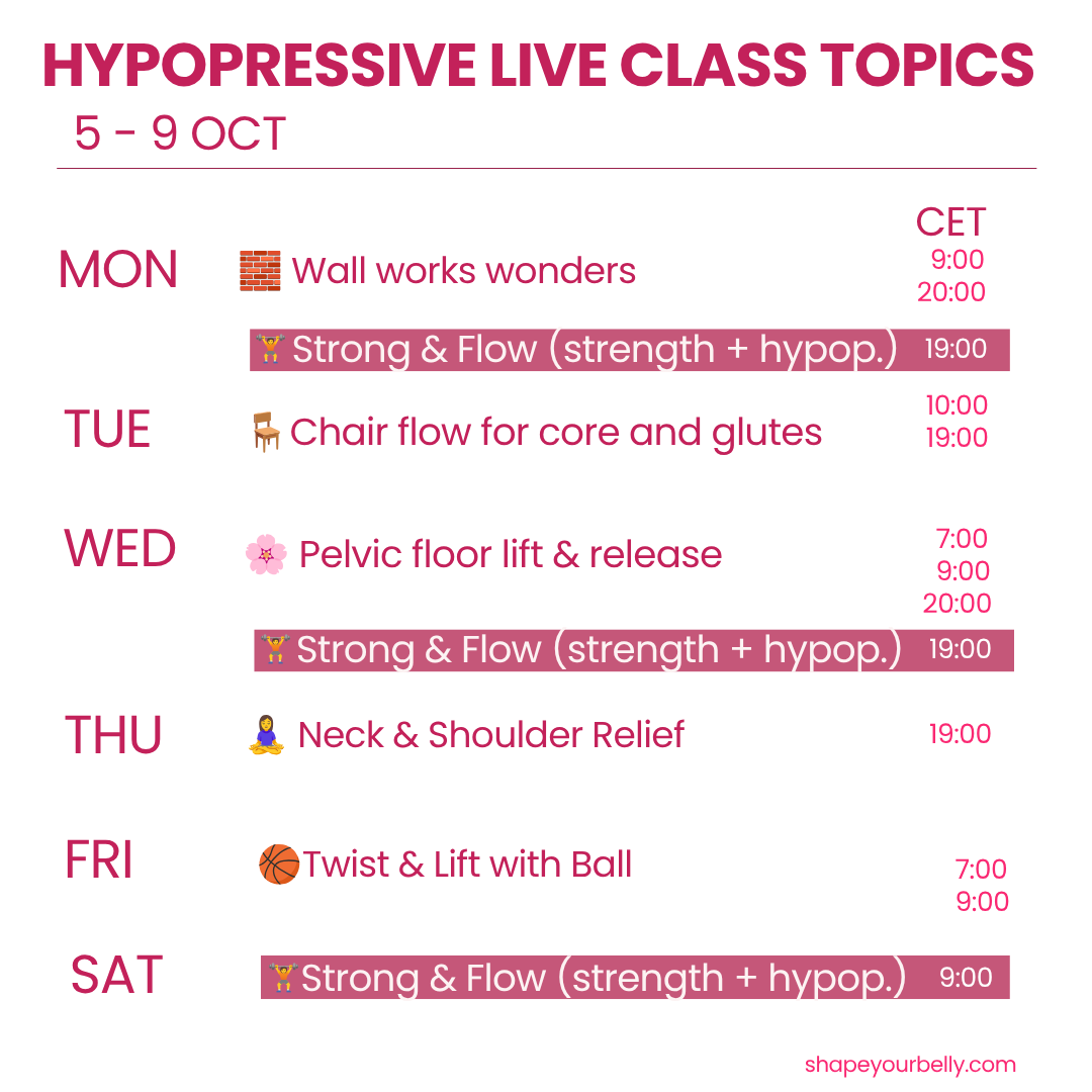 hypopressive and strength. For your 40+ body